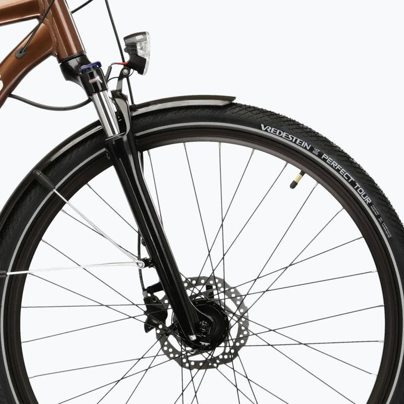 Trekové kolo KROSS Trans 5.0 brown/silver/gloss 6