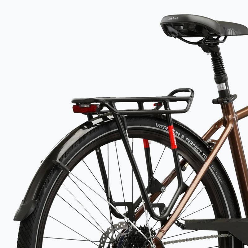 Trekové kolo KROSS Trans 5.0 brown/silver/gloss 11