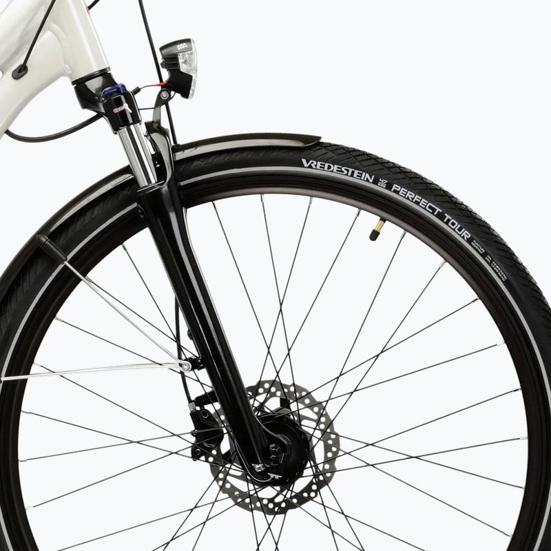 Dámské trekové kolo KROSS Trans 5.0 In grey/pink/gloss 6