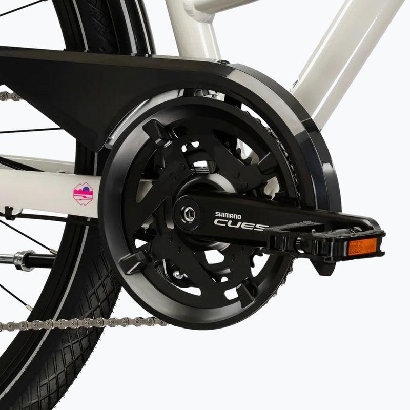 Dámské trekové kolo KROSS Trans 5.0 In grey/pink/gloss 9