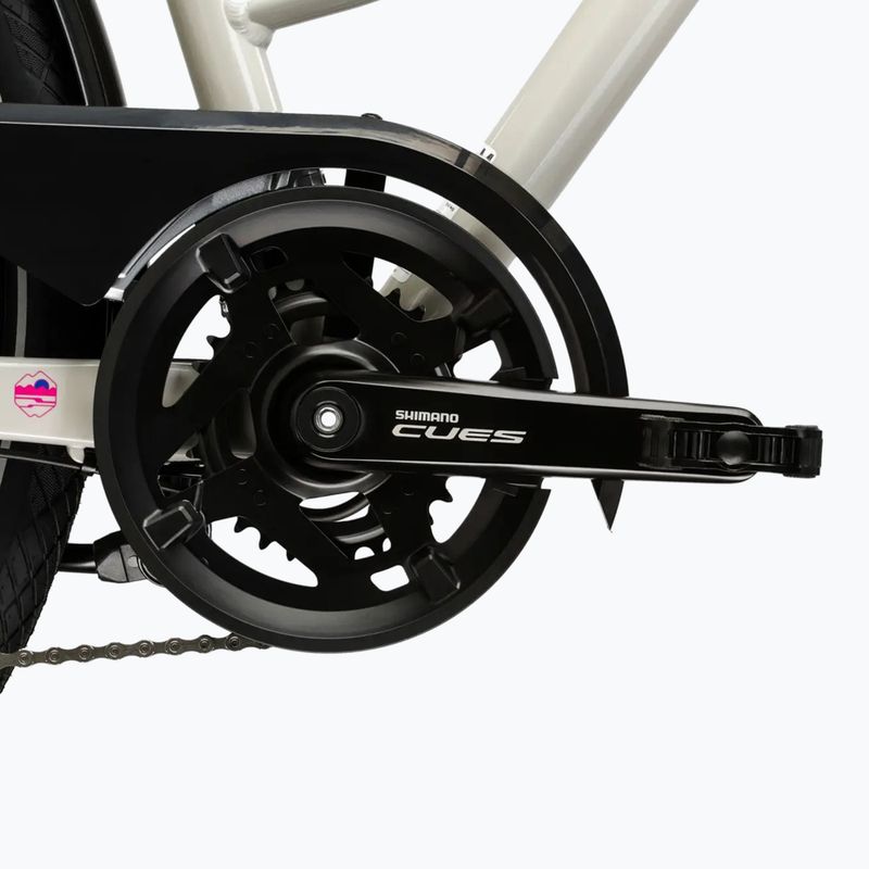 Dámské trekové kolo KROSS Trans 5.0 In grey/pink/gloss 10