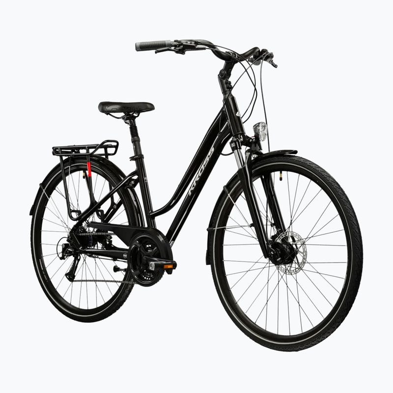 Dámské trekové kolo KROSS Trans 4.0 In black/silver/gloss 2