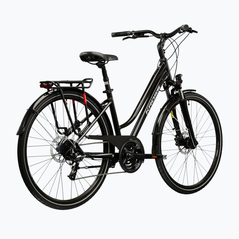 Dámské trekové kolo KROSS Trans 4.0 In black/silver/gloss 3