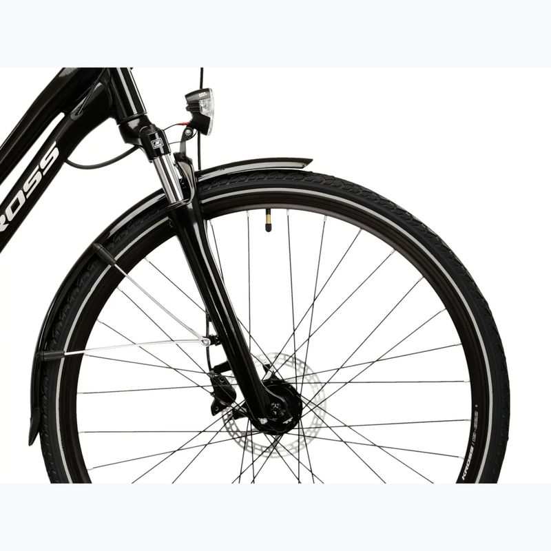 Dámské trekové kolo KROSS Trans 4.0 In black/silver/gloss 6