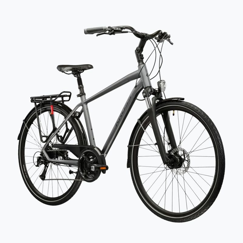 Pánské trekingové kolo KROSS Trans 4.0 grey/black/matte 2