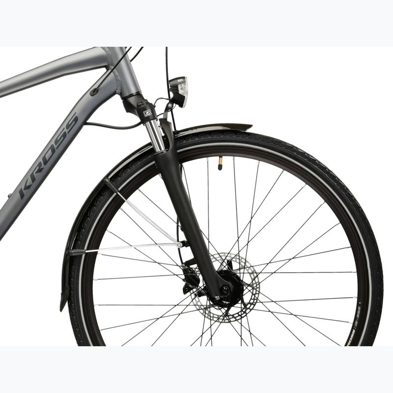 Pánské trekingové kolo KROSS Trans 4.0 grey/black/matte 6