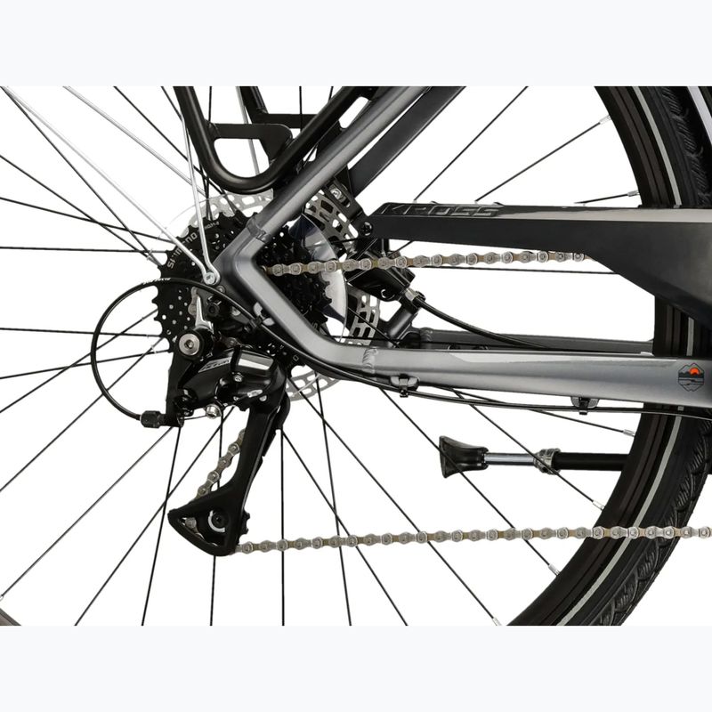 Pánské trekingové kolo KROSS Trans 4.0 grey/black/matte 8