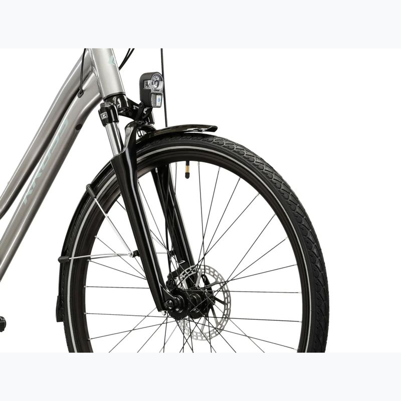 Dámské trekové kolo KROSS Trans 3.0 In silver/gray/gloss 5