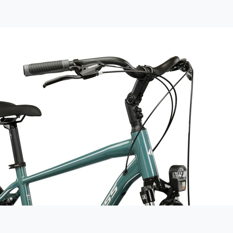 Pánské trekingové kolo KROSS Trans 3.0 green/silver/gloss 4
