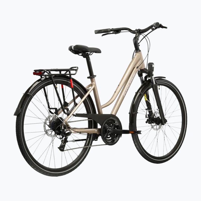 Dámské trekingové kolo KROSS Trans 3.0 In brown/silver/matte 3