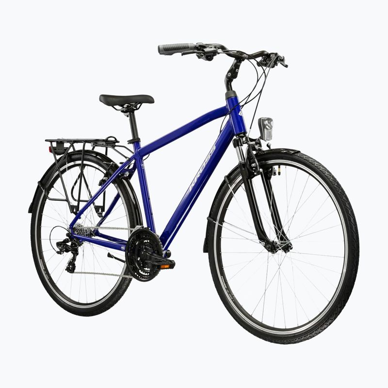 Pánské trekingové kolo KROSS Trans 1.0 navy blue/silver/gloss 2