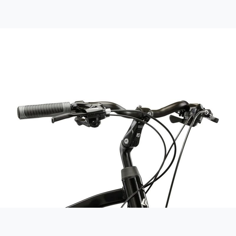 Pánské trekingové kolo KROSS Trans 1.0 black/silver/gloss 4
