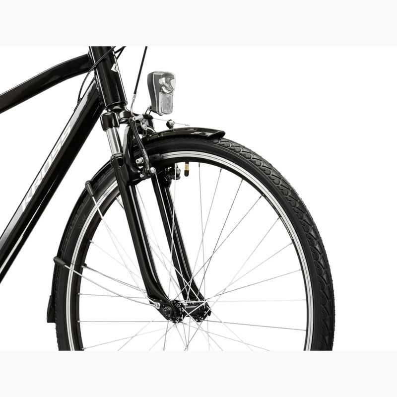 Pánské trekingové kolo KROSS Trans 1.0 black/silver/gloss 5