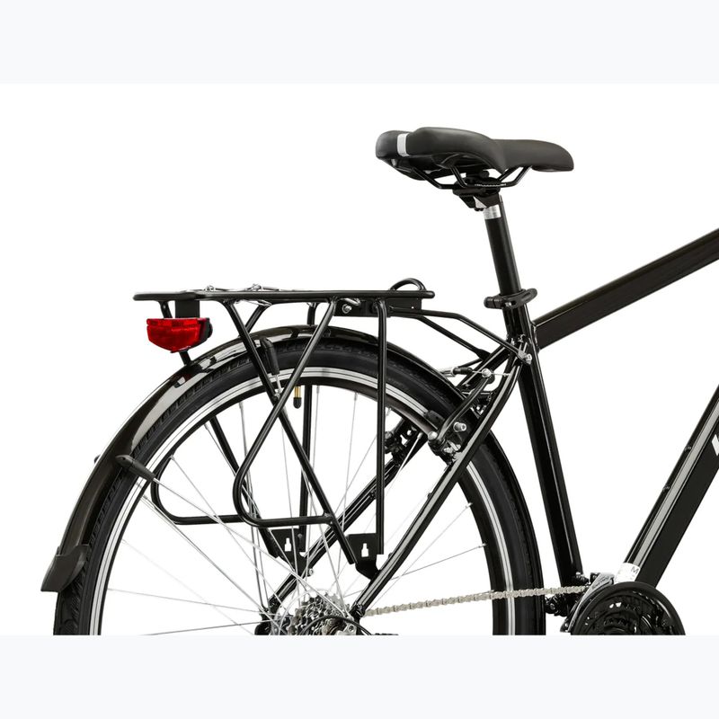 Pánské trekingové kolo KROSS Trans 1.0 black/silver/gloss 10