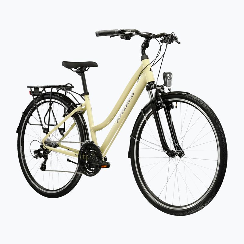 Dámské trekingové kolo KROSS Trans 1.0 In beige/purple/gloss 2