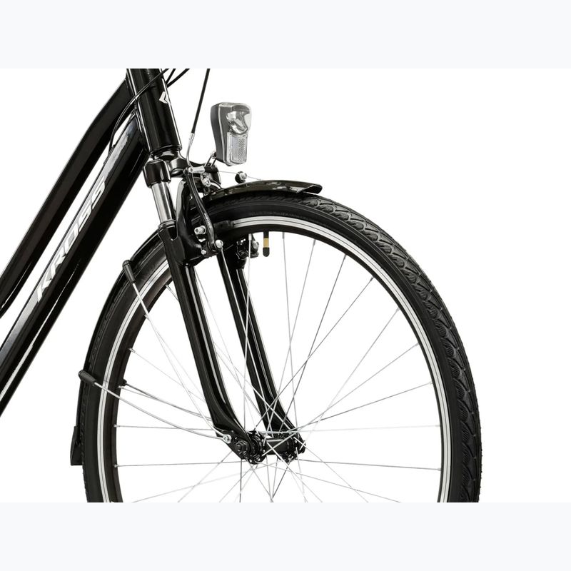 Dámské trekingové kolo KROSS Trans 1.0 In black/silver/gloss 5