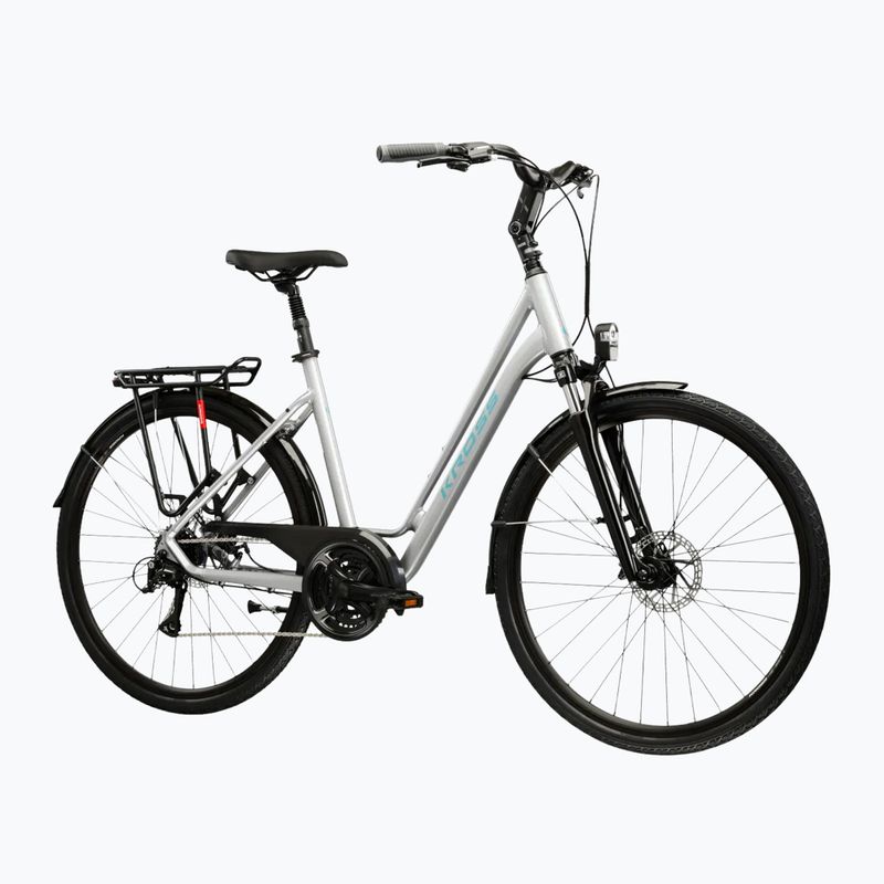 Městské kolo KROSS Sentio 3.0 silver/steel/gloss 2