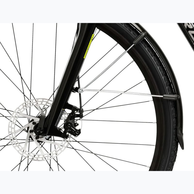 Městské kolo KROSS Sentio 3.0 black/silver/gloss 6