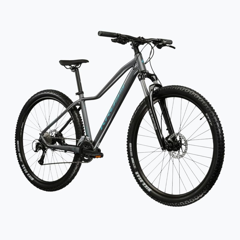 Dámské horské kolo KROSS Lea 4.0 In 27.5 grey/turquoise/gloss 2