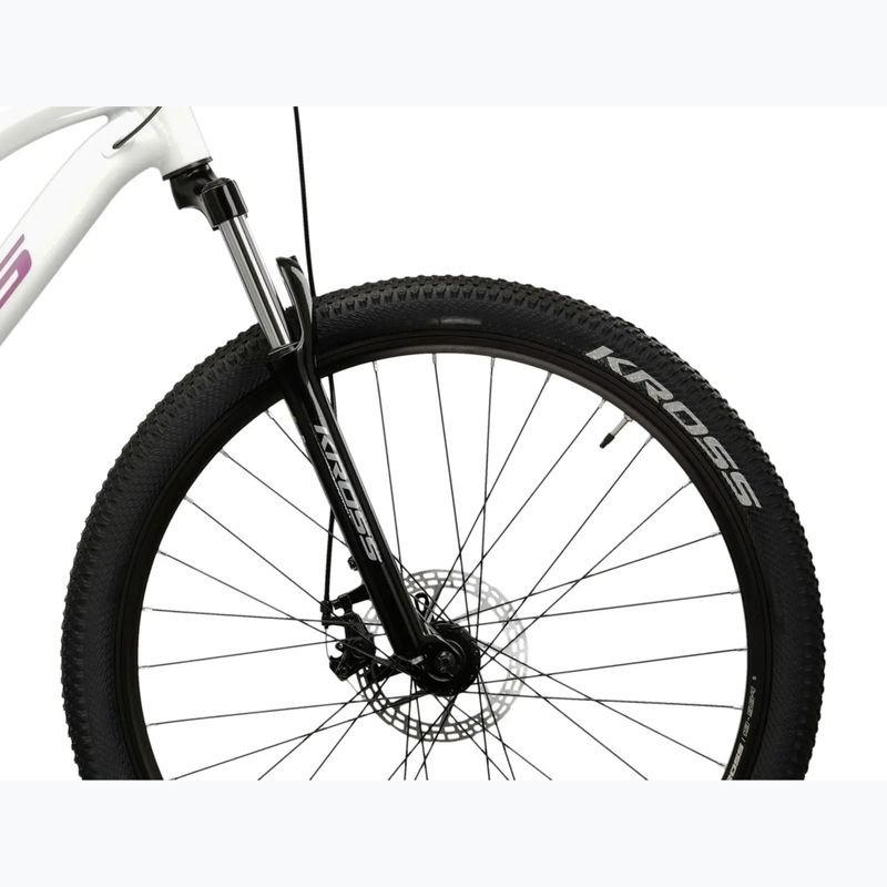 Dámské horské kolo KROSS Lea 3.0 in 27.5 white/pink/gloss 6