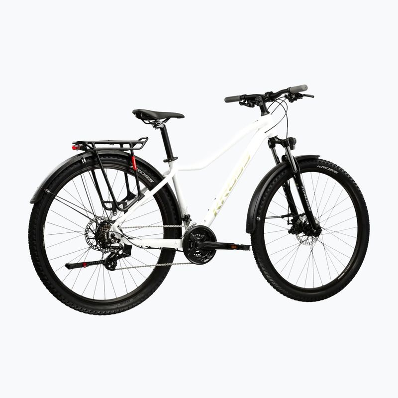 Dámské horské kolo KROSS Lea 2.0 Eq W 27.5 white/gold/gloss 3