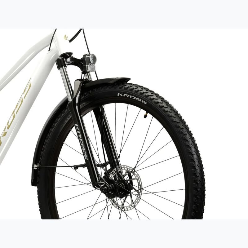 Dámské horské kolo KROSS Lea 2.0 Eq W 27.5 white/gold/gloss 5