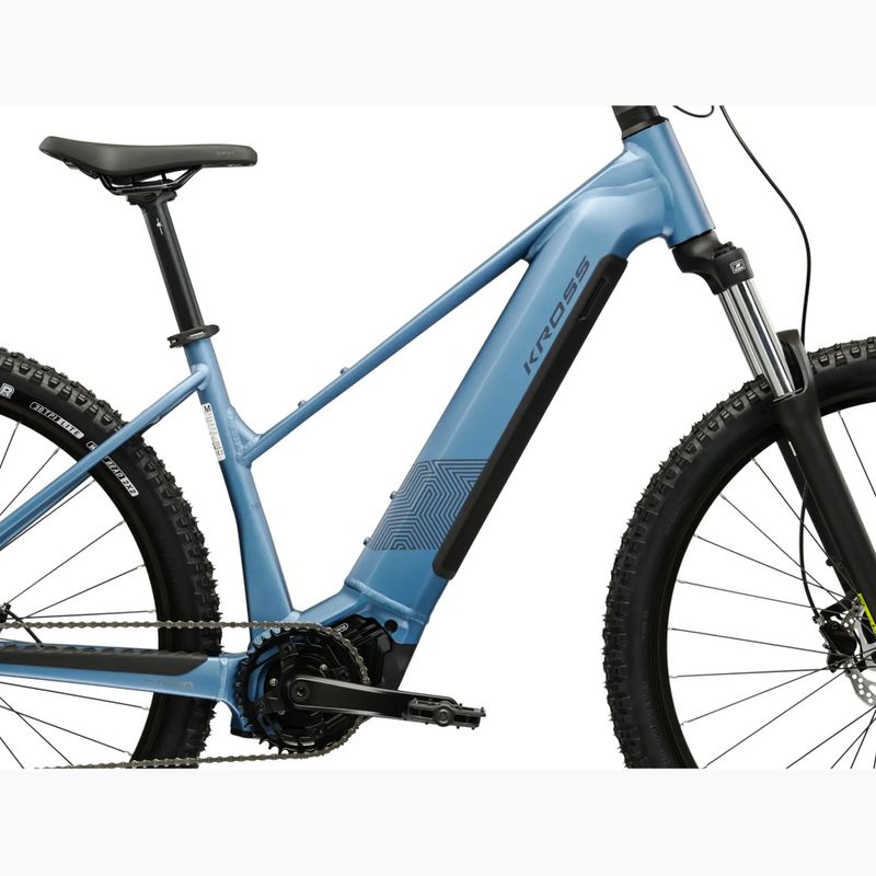 Dámské elektrokolo KROSS Influx Hyb 1.0 720Wh blue/graphite/matte 12