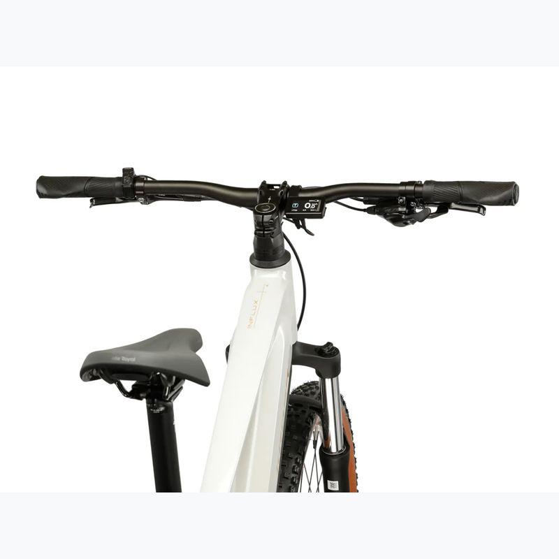 Dámské elektrokolo KROSS Influx Hyb 1.0 720Wh grey/gold/gloss 5