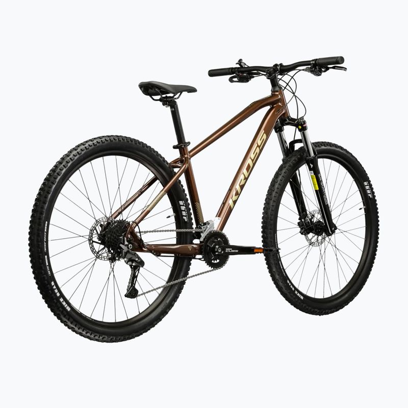 Horské kolo KROSS Hexagon 5.0 27.5" brown/gold/gloss 3