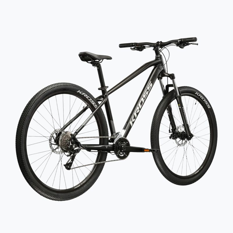 Horské kolo KROSS Hexagon 3.0 27,5" black/silver/matte 3
