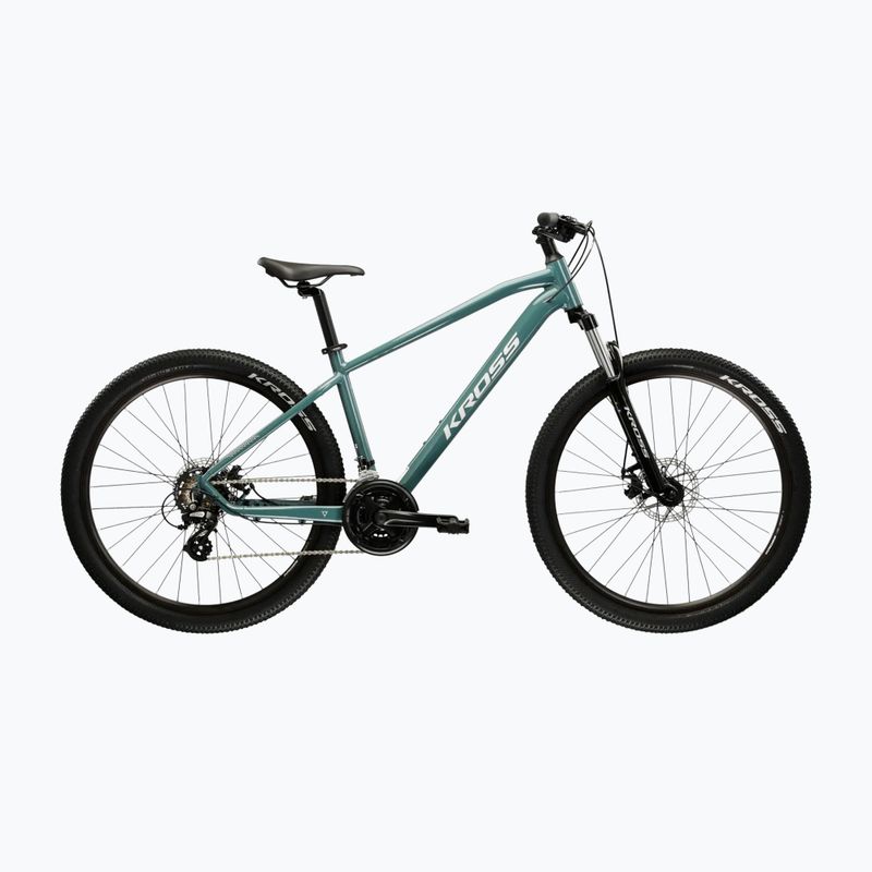 Horské kolo KROSS Hexagon 2.0 27,5" green/silver/gloss