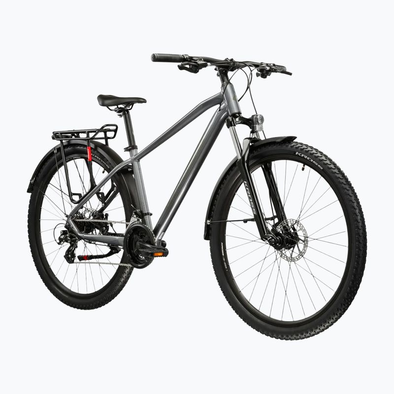 Horské kolo KROSS Hexagon 2.0 EQ 27,5" grey/dark grey/gloss 2