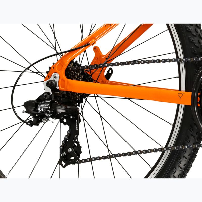 Horské kolo KROSS Hexagon 1.0 26" orange/graphite/gloss 7