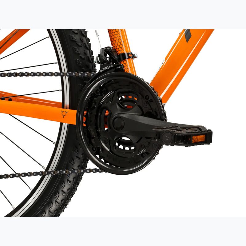 Horské kolo KROSS Hexagon 1.0 26" orange/graphite/gloss 8