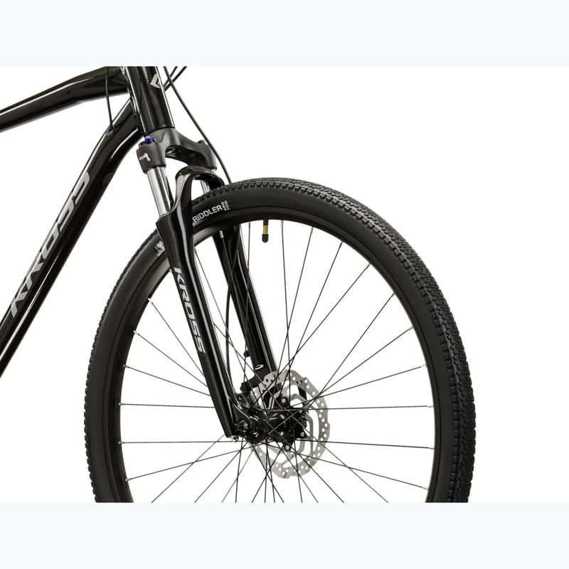 Krosové kolo KROSS Evado 7.0 black/silver/gloss 5