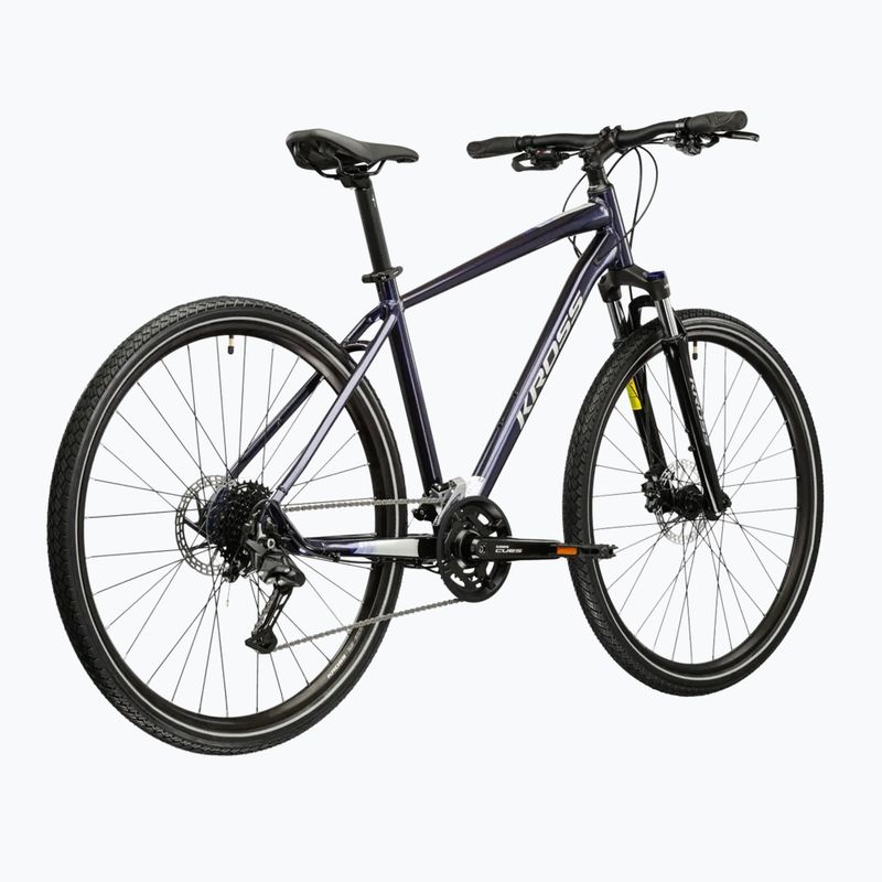Krosové kolo KROSS Evado 5.0 navy/silver/gloss 3