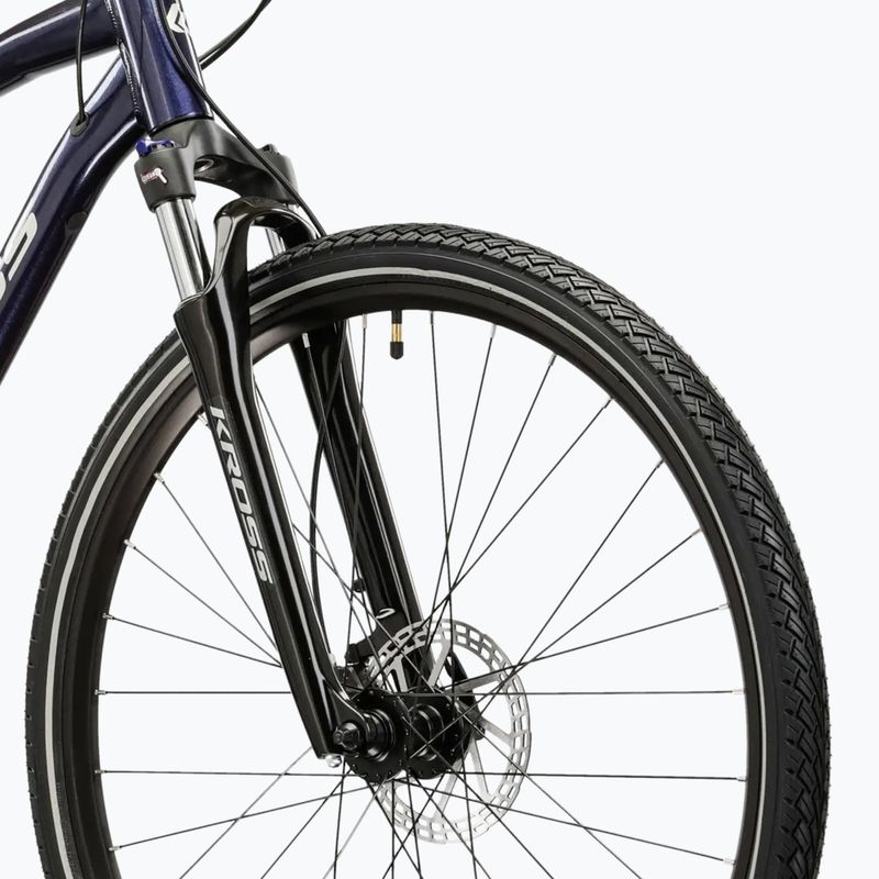 Krosové kolo KROSS Evado 5.0 navy/silver/gloss 5