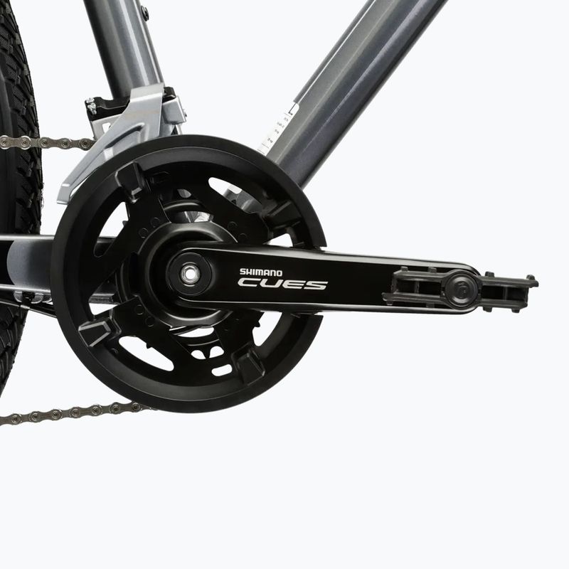 Krosové kolo KROSS Evado 5.0 grey/black/gloss 10