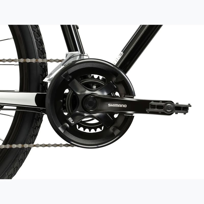 Krosové kolo KROSS Evado 4.0 black/silver/gloss 10