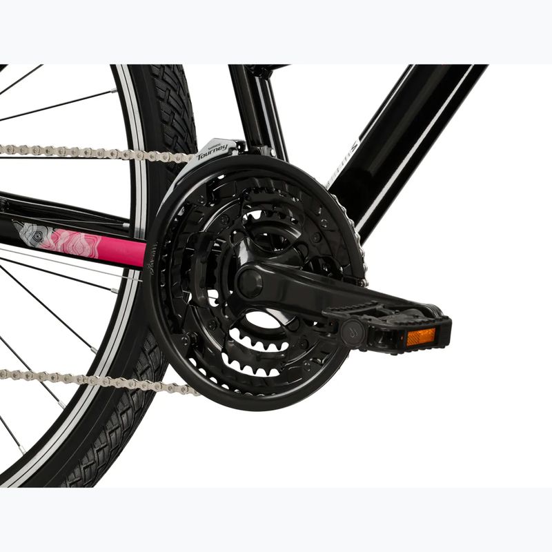 Dámské krosové kolo KROSS Evado 2.0 In black/pink 8