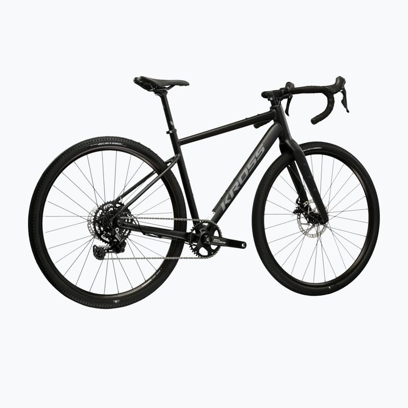 Gravelové kolo KROSS Esker 1.0 black/graphite/matte 3