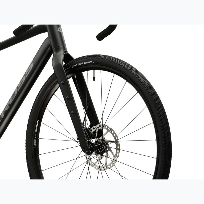 Gravelové kolo KROSS Esker 1.0 black/graphite/matte 7