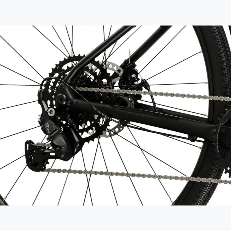 Gravelové kolo KROSS Esker 1.0 black/graphite/matte 9