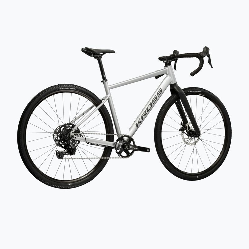 Gravelové kolo KROSS Esker 1.0 grey/graphite/matte 3