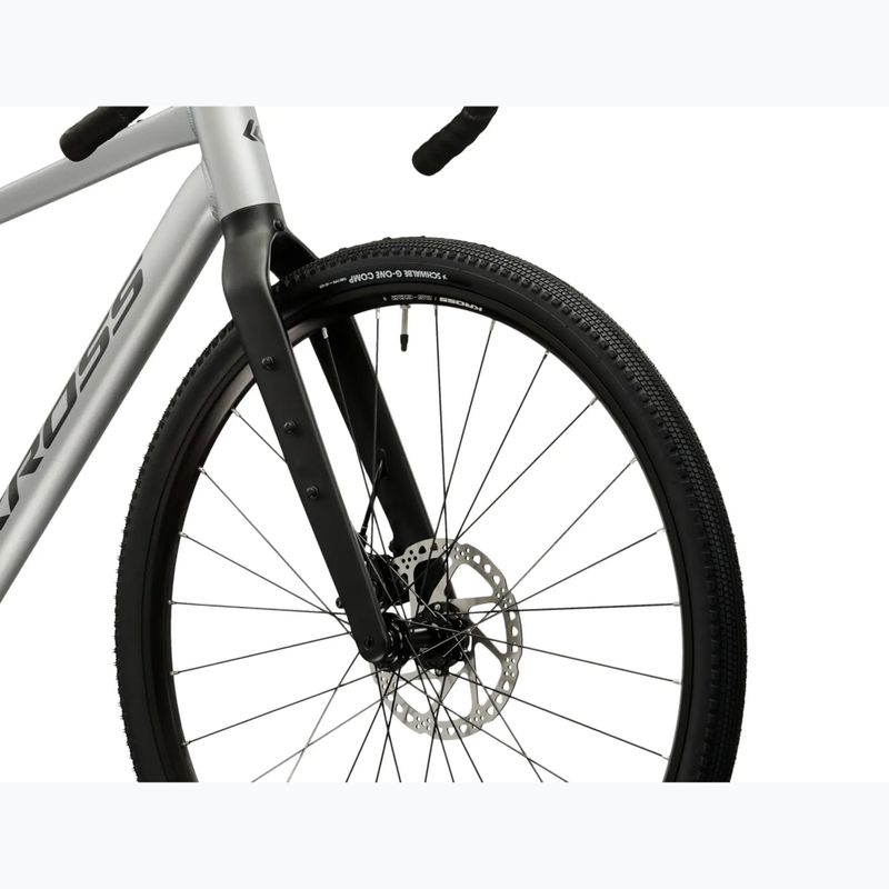 Gravelové kolo KROSS Esker 1.0 grey/graphite/matte 7