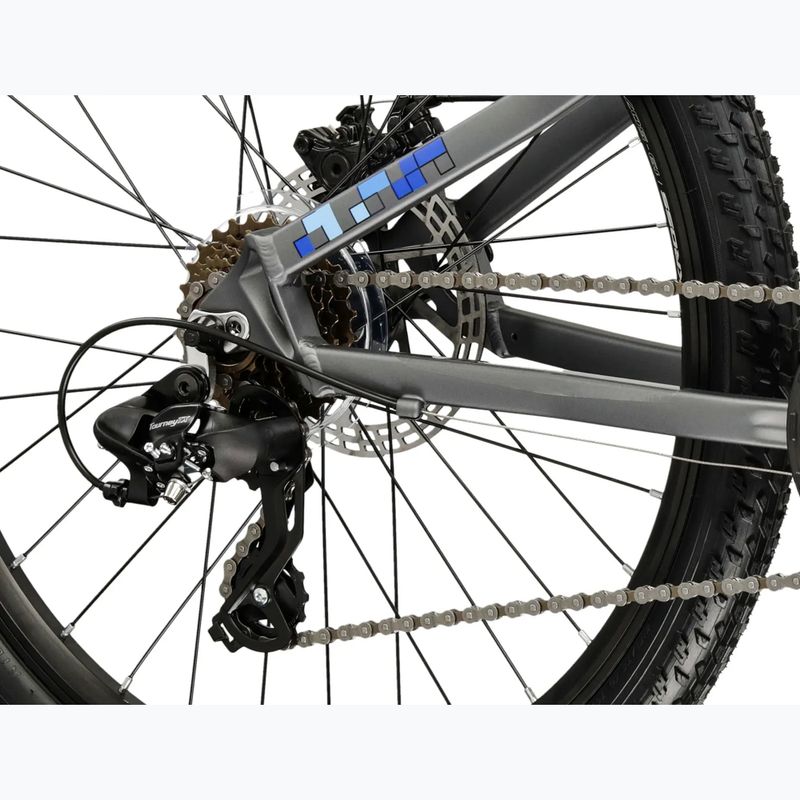 Dětské kolo KROSS Dust Jr 1.0 Dsc grey/navy/matte 6