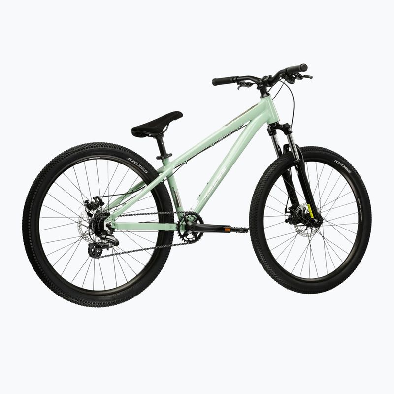 Dirtové kolo KROSS Spade 1.0 green/silver/gloss 3