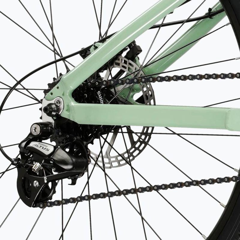 Dirtové kolo KROSS Spade 1.0 green/silver/gloss 8
