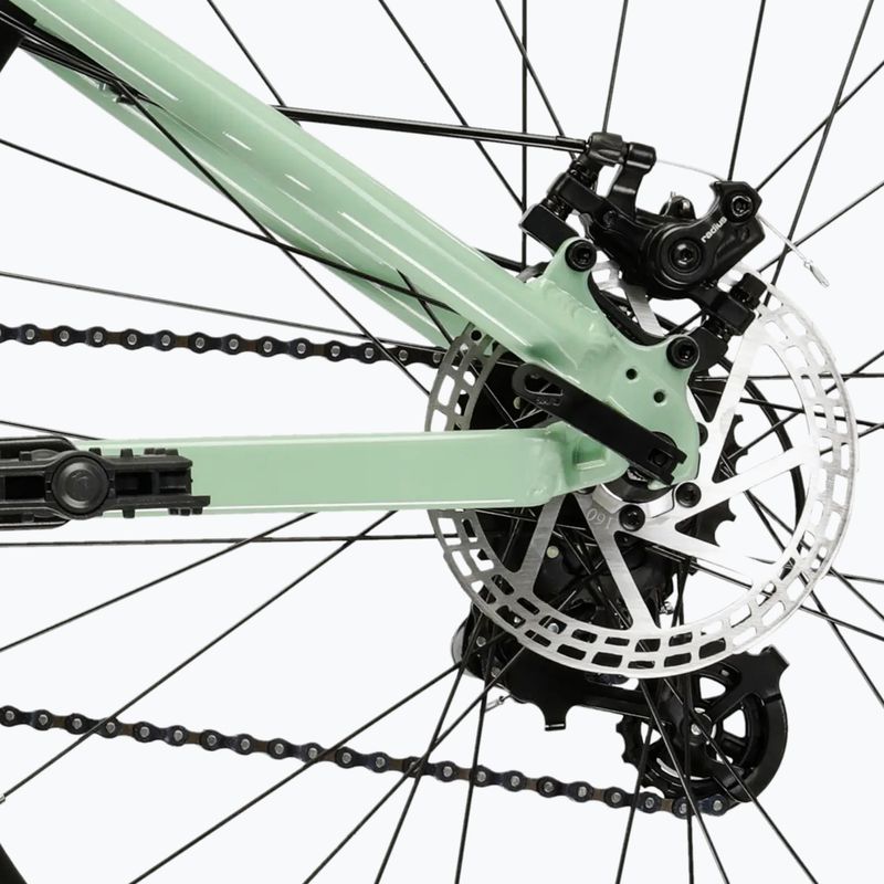 Dirtové kolo KROSS Spade 1.0 green/silver/gloss 10