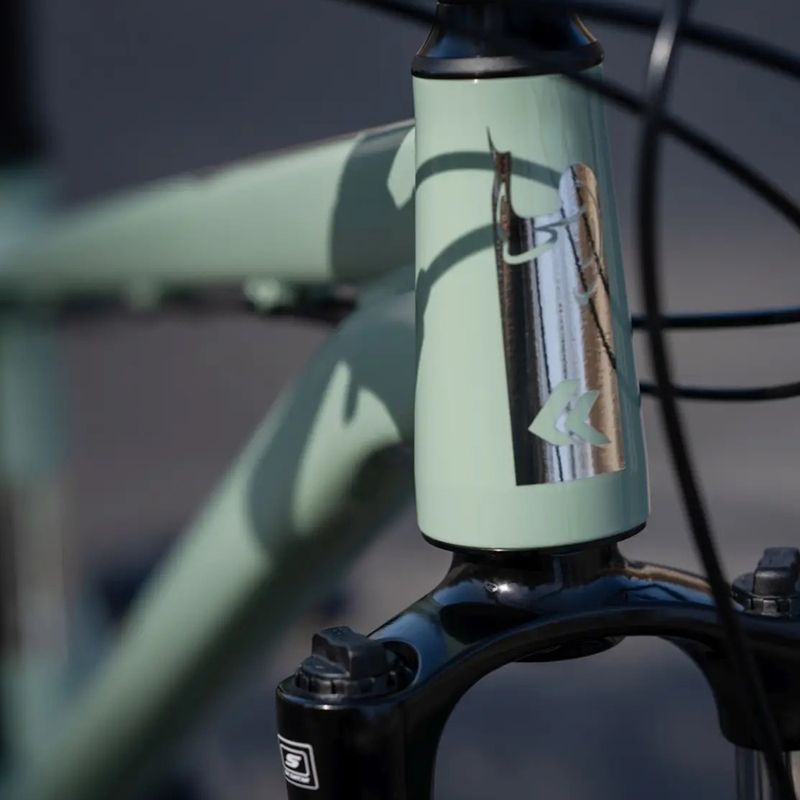 Dirtové kolo KROSS Spade 1.0 green/silver/gloss 14